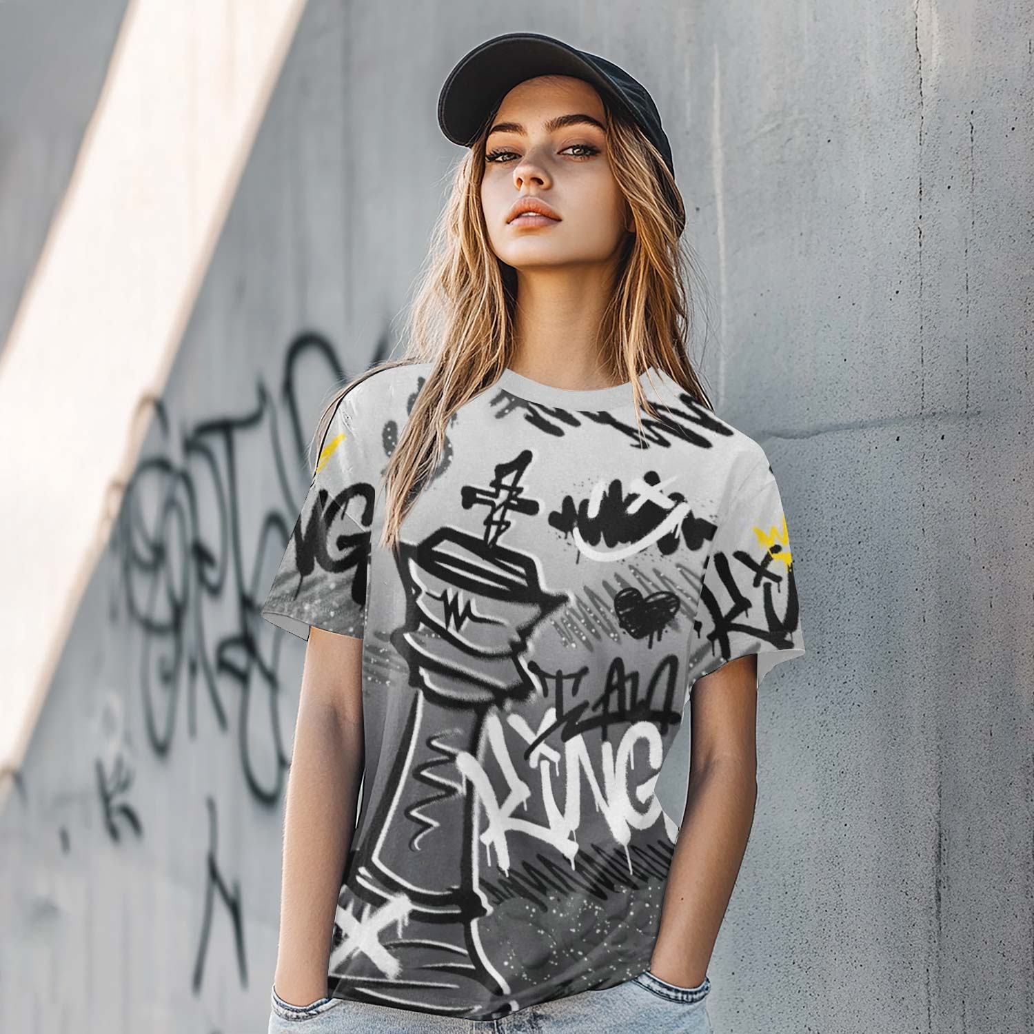 Street King Chess Streetwear Fear 4s T-Shirt