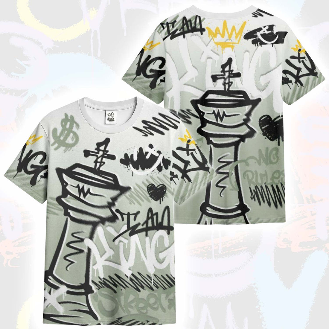 Street King Chess Streetwear Seafoam Sail 4s T-Shirt