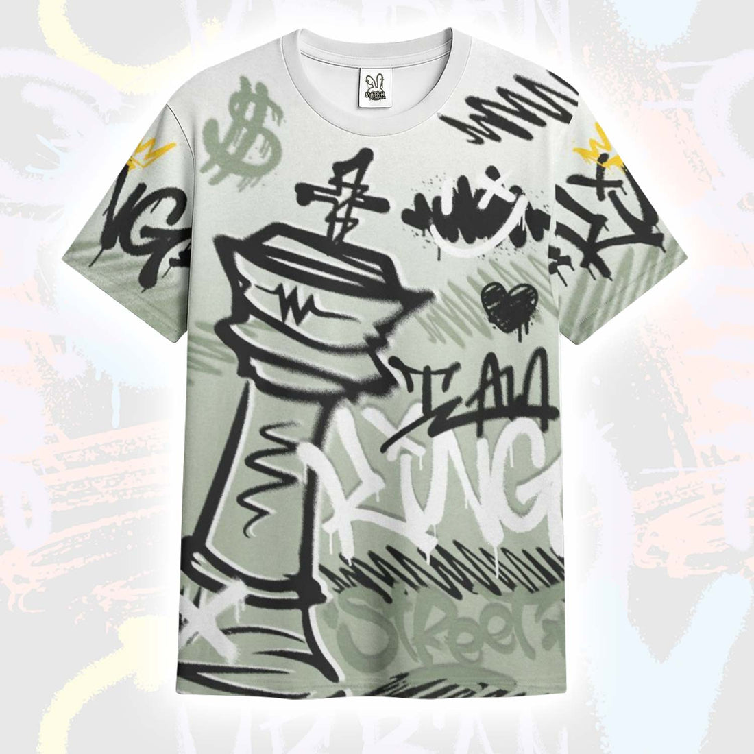 Street King Chess Streetwear Seafoam Sail 4s T-Shirt