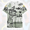 Street King Chess Streetwear Seafoam Sail 4s T-Shirt