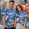 Take Break Freedom Graffiti Streetwear Kobe 6 Game Royal T-Shirt