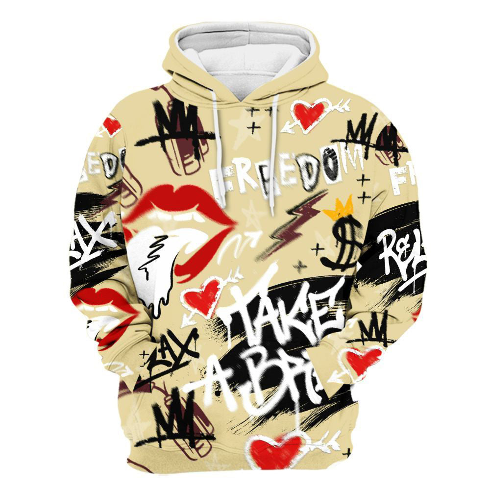 Take Break Freedom Graffiti Women Phantom 12s Hoodie & Zip Hoodie