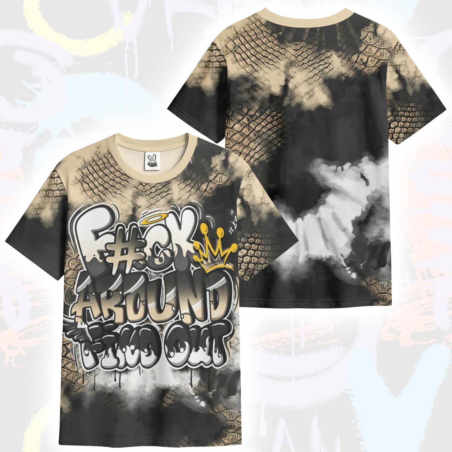 Tie Dye FK Around Find Out Kobe 9 EM Mambacita T-Shirt