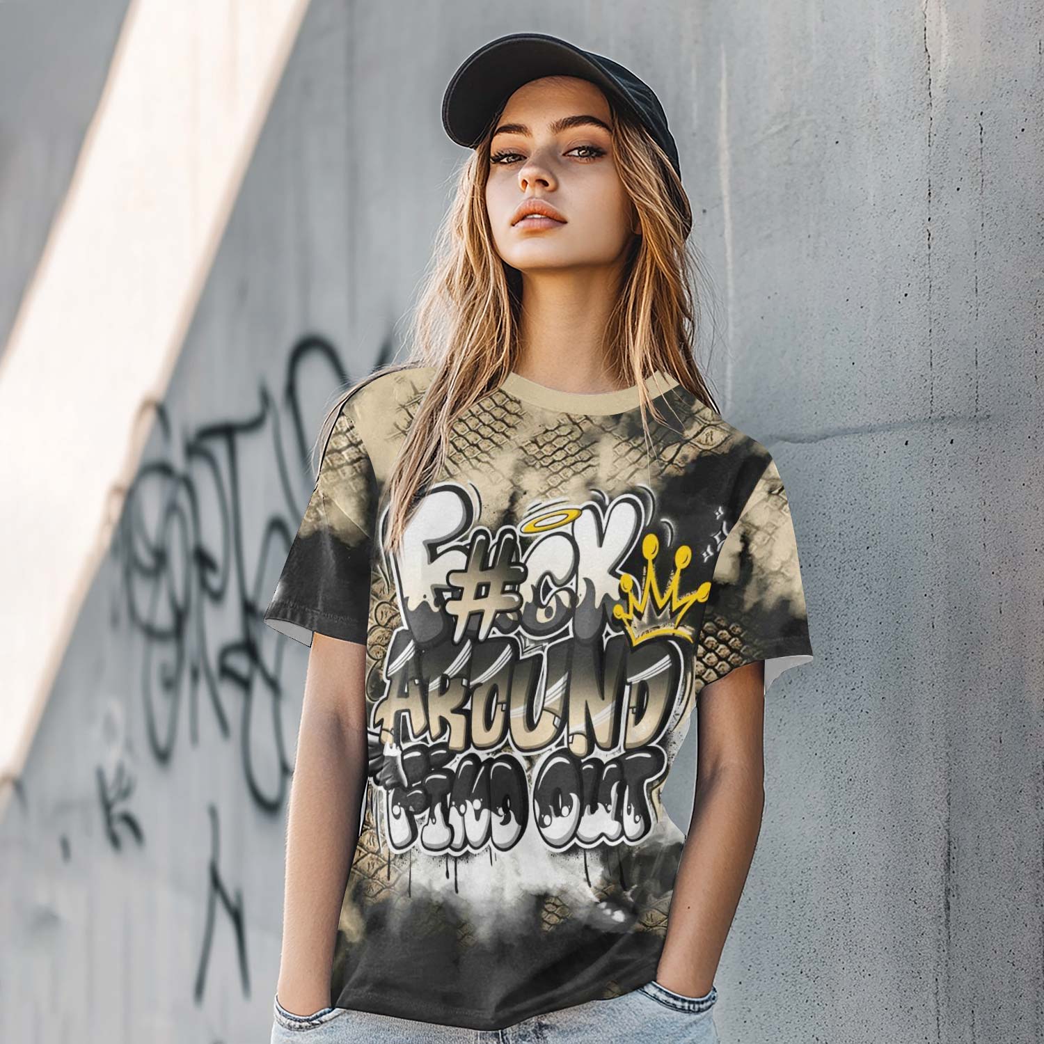 Tie Dye FK Around Find Out Kobe 9 EM Mambacita T-Shirt