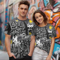 True It Real Graffiti Streetwear Fear 4s T-Shirt