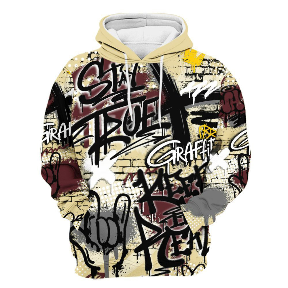 True It Real Graffiti Streetwear Women Phantom 12s Hoodie & Zip Hoodie