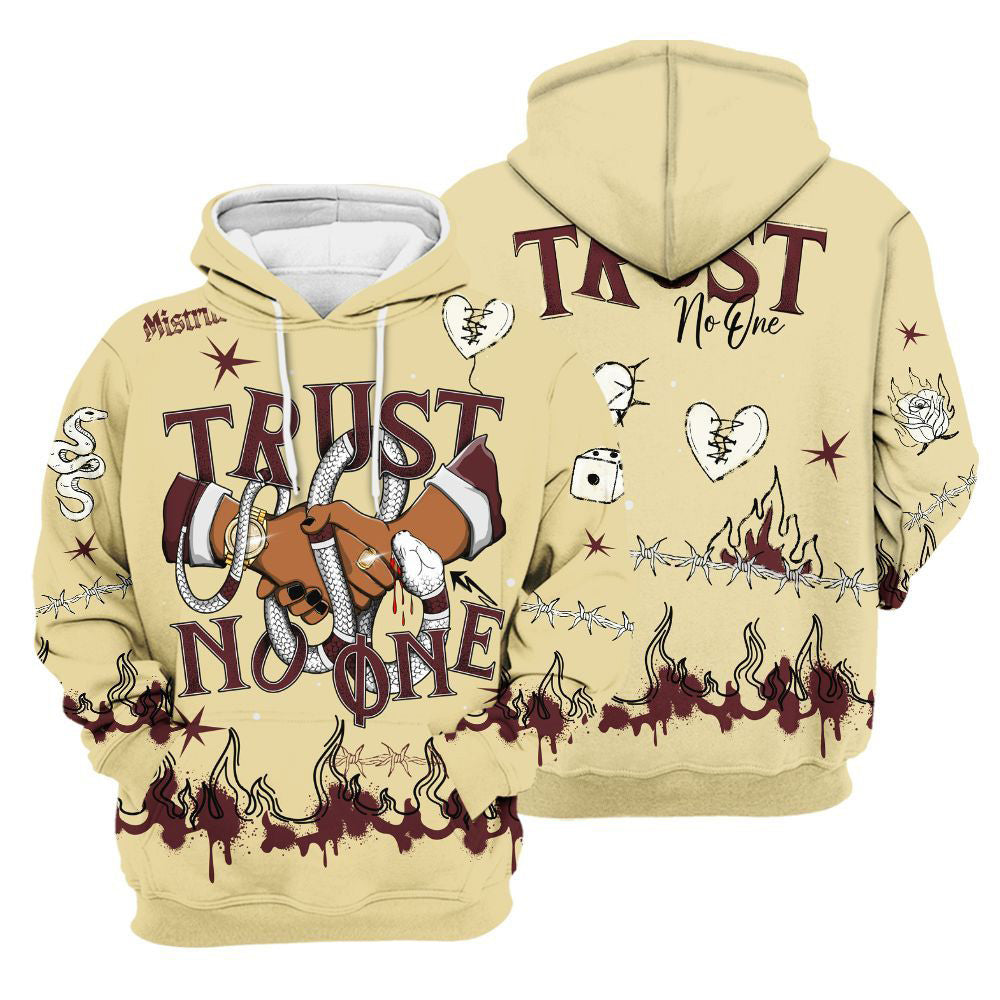 Trust No One Snake-Bite Doodle Women Phantom 12s Hoodie & Zip Hoodie