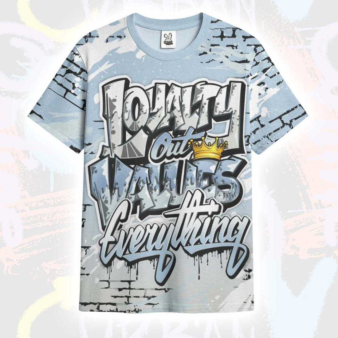 Values Of Loyalty Drip Forget Me Not 4s T-Shirt